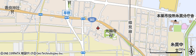 岐阜県本巣市早野52周辺の地図