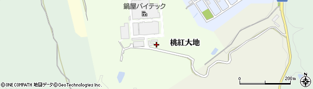 岐阜県関市桃紅大地周辺の地図