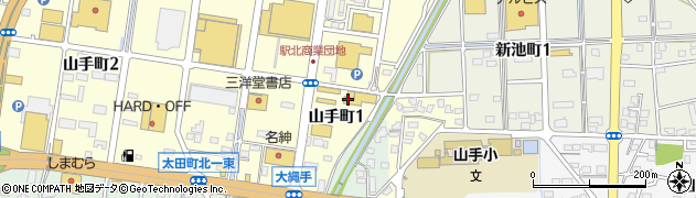 トヨタカローラネッツ岐阜　ネッツ美濃加茂店周辺の地図