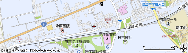 鳥取県米子市淀江町西原946周辺の地図
