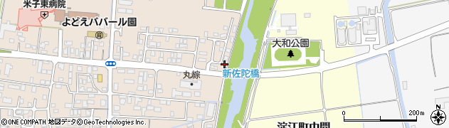 鳥取県米子市淀江町佐陀1301-33周辺の地図