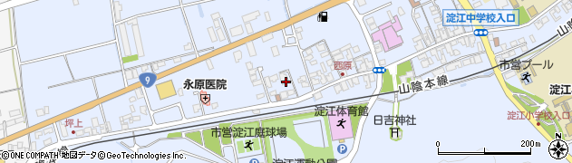 鳥取県米子市淀江町西原990周辺の地図