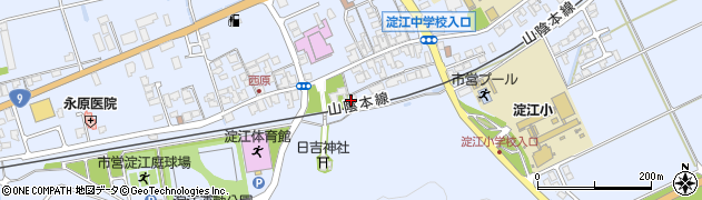 鳥取県米子市淀江町西原734周辺の地図