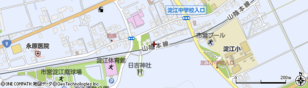 鳥取県米子市淀江町西原733周辺の地図
