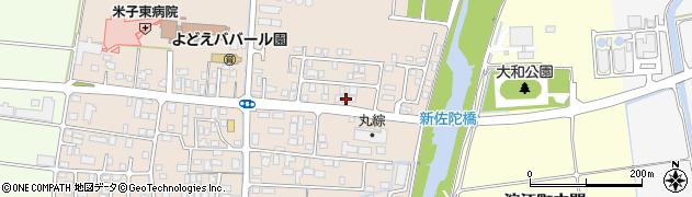 鳥取県米子市淀江町佐陀1333-15周辺の地図