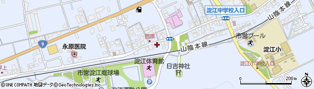 鳥取県米子市淀江町西原765周辺の地図