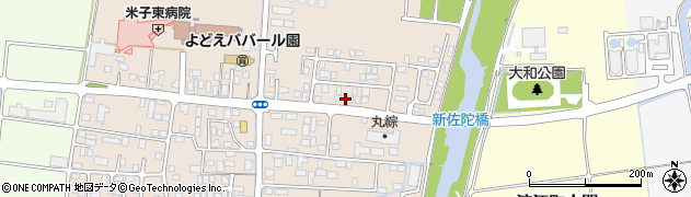 鳥取県米子市淀江町佐陀1333-13周辺の地図