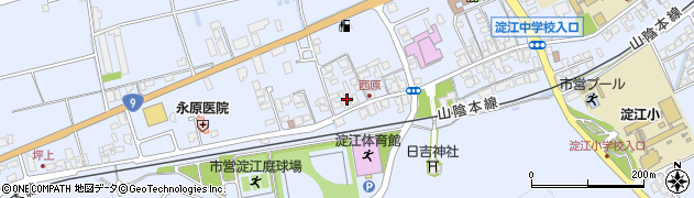 鳥取県米子市淀江町西原948-1周辺の地図