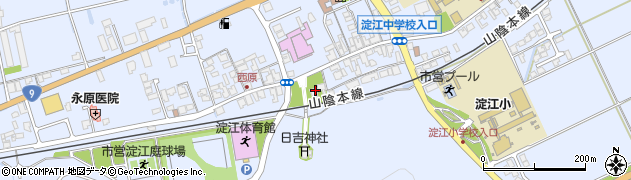 鳥取県米子市淀江町西原767周辺の地図