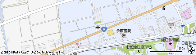 鳥取県米子市淀江町西原1096-3周辺の地図