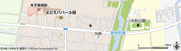 鳥取県米子市淀江町佐陀1333-72周辺の地図