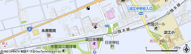 鳥取県米子市淀江町西原950周辺の地図