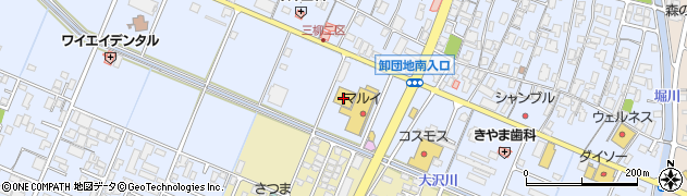 神薬堂　両三柳店周辺の地図