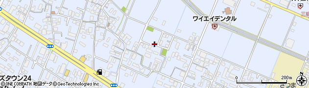 鳥取県米子市両三柳周辺の地図