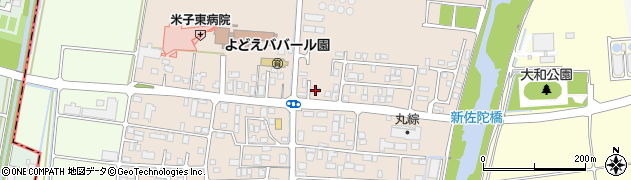 鳥取県米子市淀江町佐陀1365周辺の地図