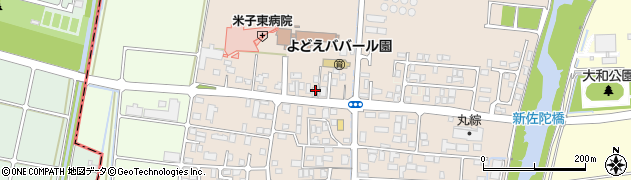 鳥取県米子市淀江町佐陀1378-3周辺の地図