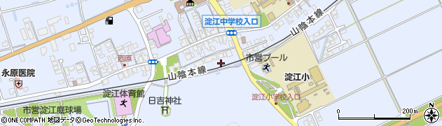 鳥取県米子市淀江町西原750周辺の地図
