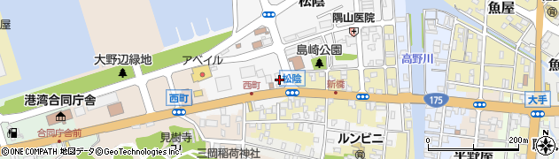 飯野港運株式会社　代理店課周辺の地図