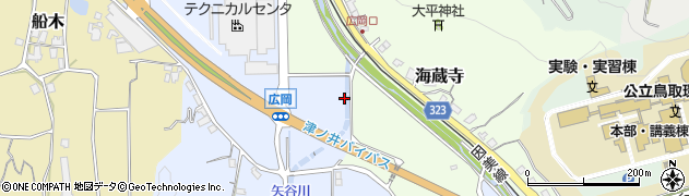 鳥取県鳥取市広岡186周辺の地図
