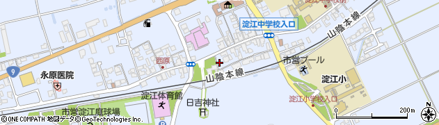 鳥取県米子市淀江町西原766周辺の地図