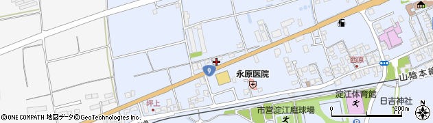 鳥取県米子市淀江町西原1097-1周辺の地図