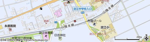 鳥取県米子市淀江町西原730周辺の地図