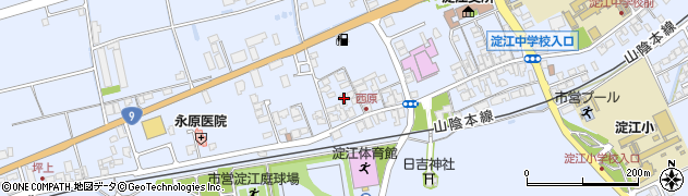 鳥取県米子市淀江町西原962周辺の地図