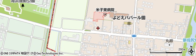 鳥取県米子市淀江町佐陀1411-1周辺の地図