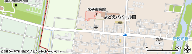鳥取県米子市淀江町佐陀1410周辺の地図
