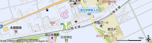 鳥取県米子市淀江町西原715周辺の地図
