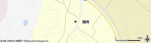 鳥取県東伯郡湯梨浜町別所151周辺の地図