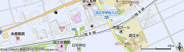 鳥取県米子市淀江町西原716周辺の地図