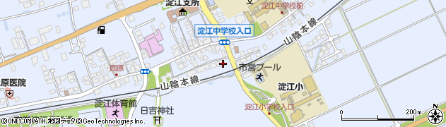 鳥取県米子市淀江町西原728周辺の地図