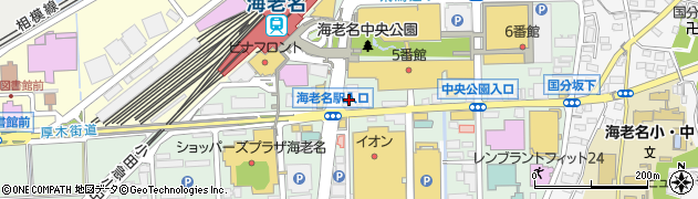 コート・ダジュール 海老名駅前店周辺の地図
