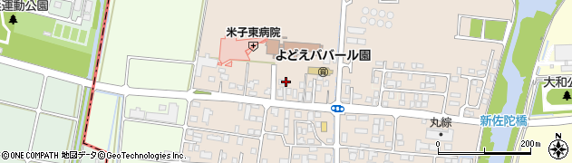 鳥取県米子市淀江町佐陀1402周辺の地図