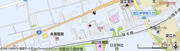 鳥取県米子市淀江町西原980周辺の地図