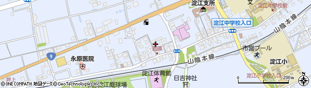 鳥取県米子市淀江町西原961周辺の地図