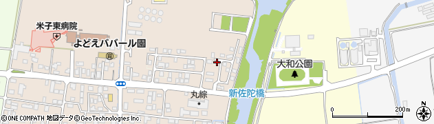 鳥取県米子市淀江町佐陀1301-10周辺の地図