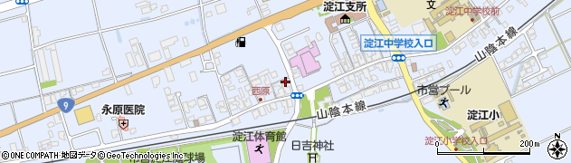 鳥取県米子市淀江町西原952周辺の地図
