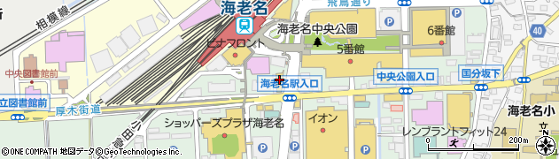 ドコモショップ海老名駅前店周辺の地図