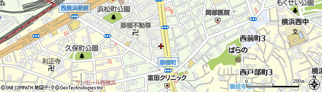 神奈川県横浜市西区浜松町2-33周辺の地図