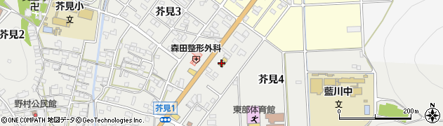 ぎふ初寿司 芥見分店周辺の地図