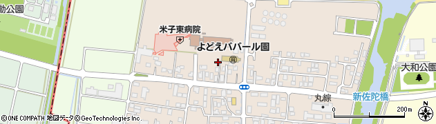 鳥取県米子市淀江町佐陀1378-6周辺の地図