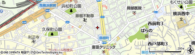 神奈川県横浜市西区浜松町2-3周辺の地図