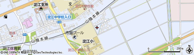鳥取県米子市淀江町西原257周辺の地図