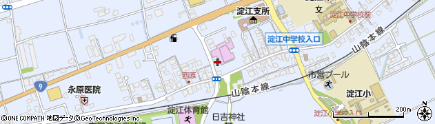 鳥取県米子市淀江町西原711周辺の地図