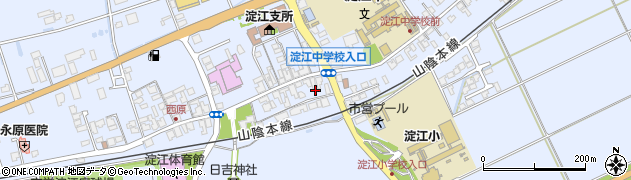 鳥取県米子市淀江町西原723周辺の地図