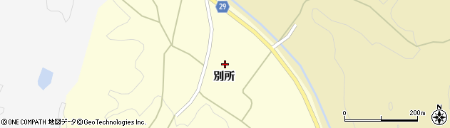 鳥取県東伯郡湯梨浜町別所365周辺の地図