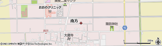 岐阜県大野町（揖斐郡）南方周辺の地図