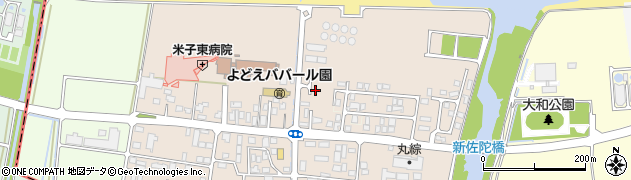 鳥取県米子市淀江町佐陀1359周辺の地図